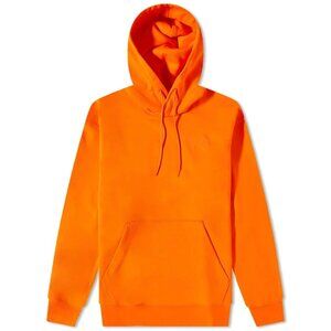Adidas Y-3 Logo Sweatshirt Hoodie Orange Medium HT4498